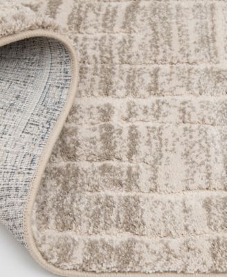 Km Home Leisure Coast Rug Collection In Cream,sand