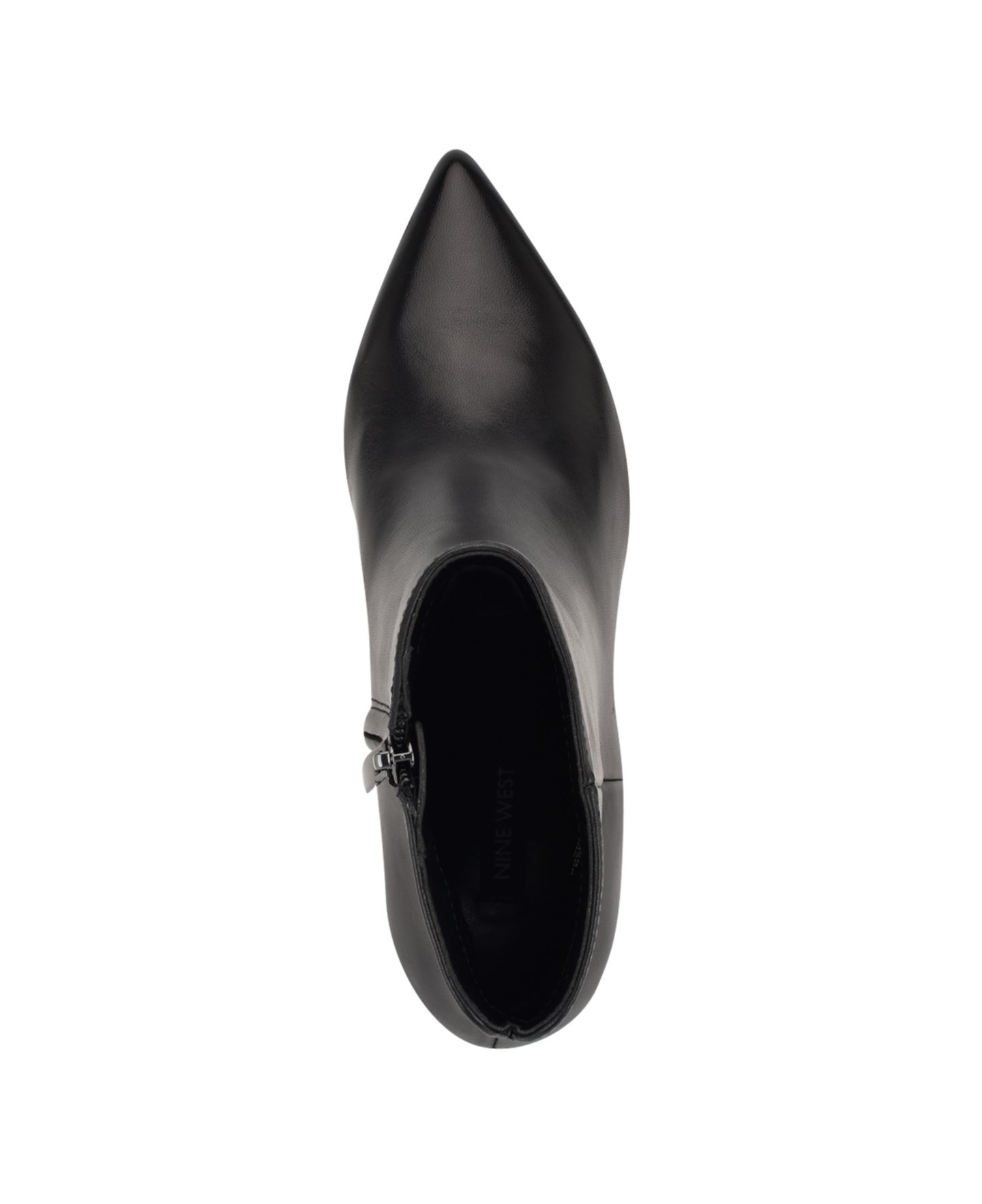 Женские ботинки Nine West Maribu Pointy Toe High Ankle Booties, цвет: Чёрный кожаный — фото 4