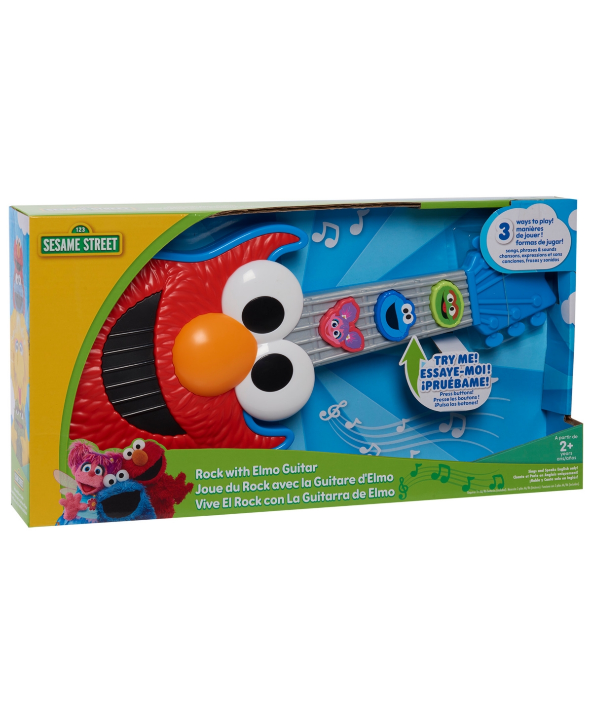 Sesame Street Rock with Elmo Guitar