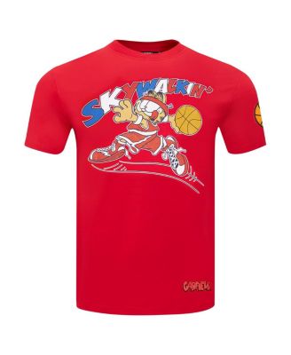 Men's Red Garfield Skywalkin' T-Shirt