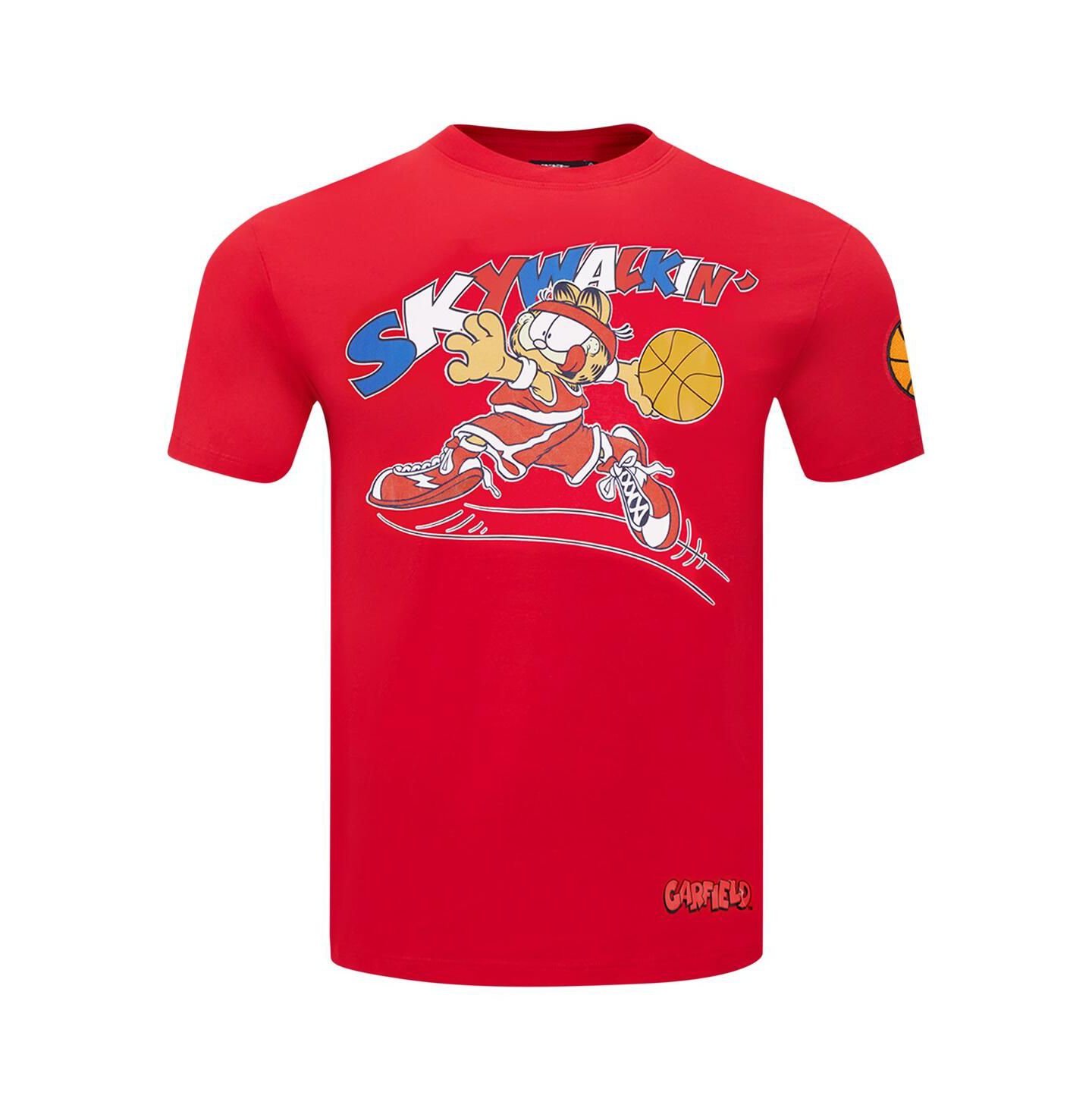Мужская футболка Freeze Max Red Garfield Skywalkin' — фото 4