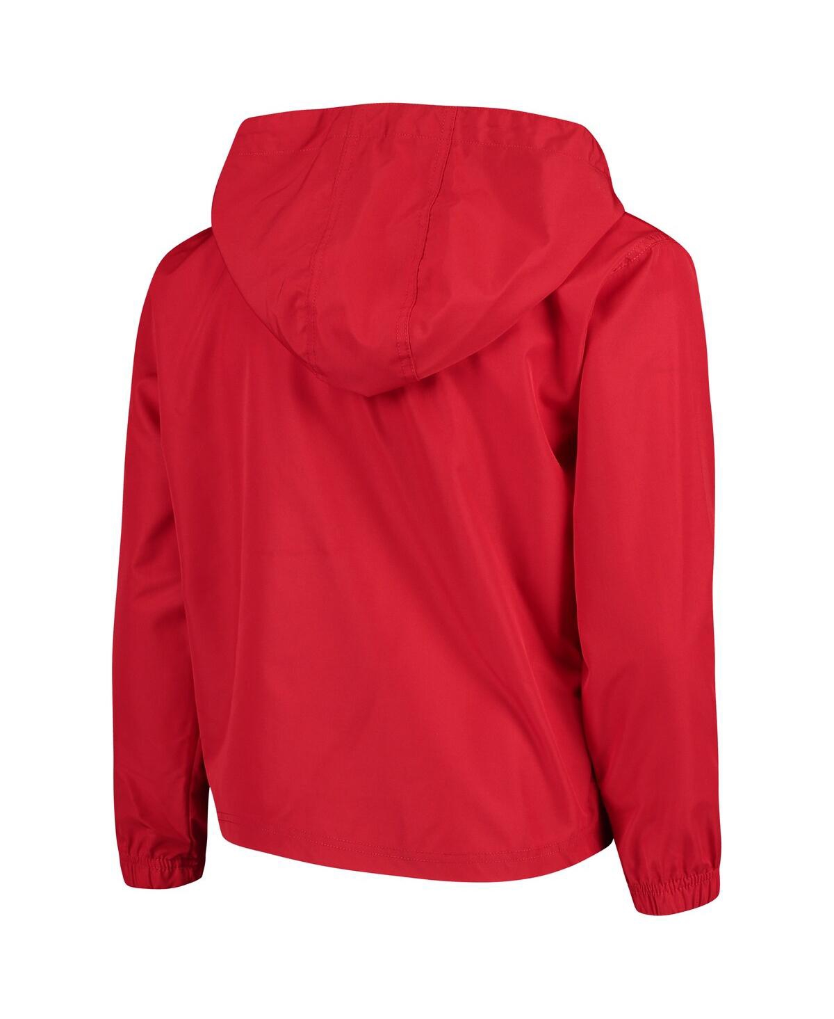 Shop Champion Big Boys And Girls Red Georgia Bulldogs Pack Go Windbreaker Jacket