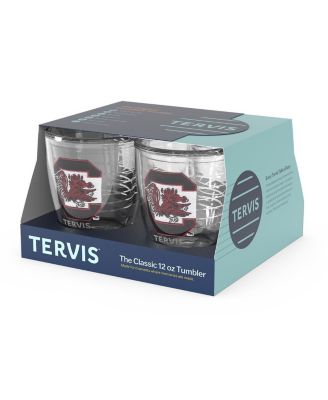South Carolina Gamecocks 4-Pack 12oz. Emblem Tumbler Set