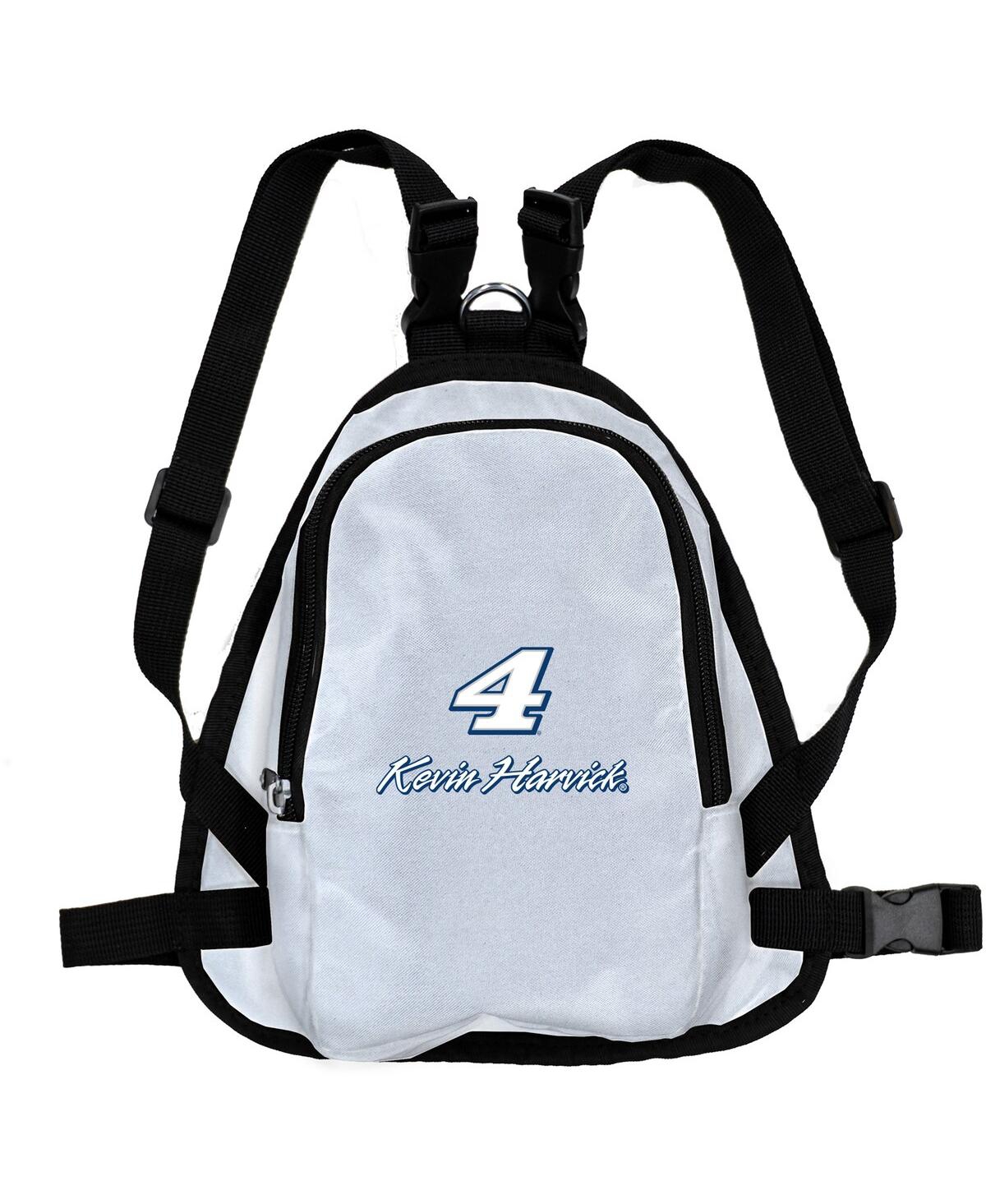 Kevin Harvick Mini Pet Backpack - White