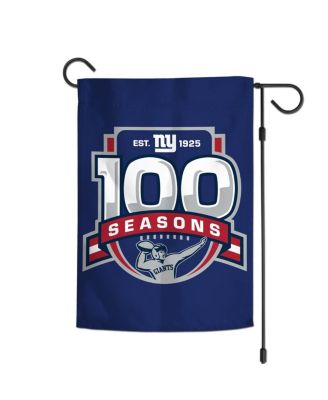 New York Giants 100th Season 12" x 18" Two-Sided Garden Flag