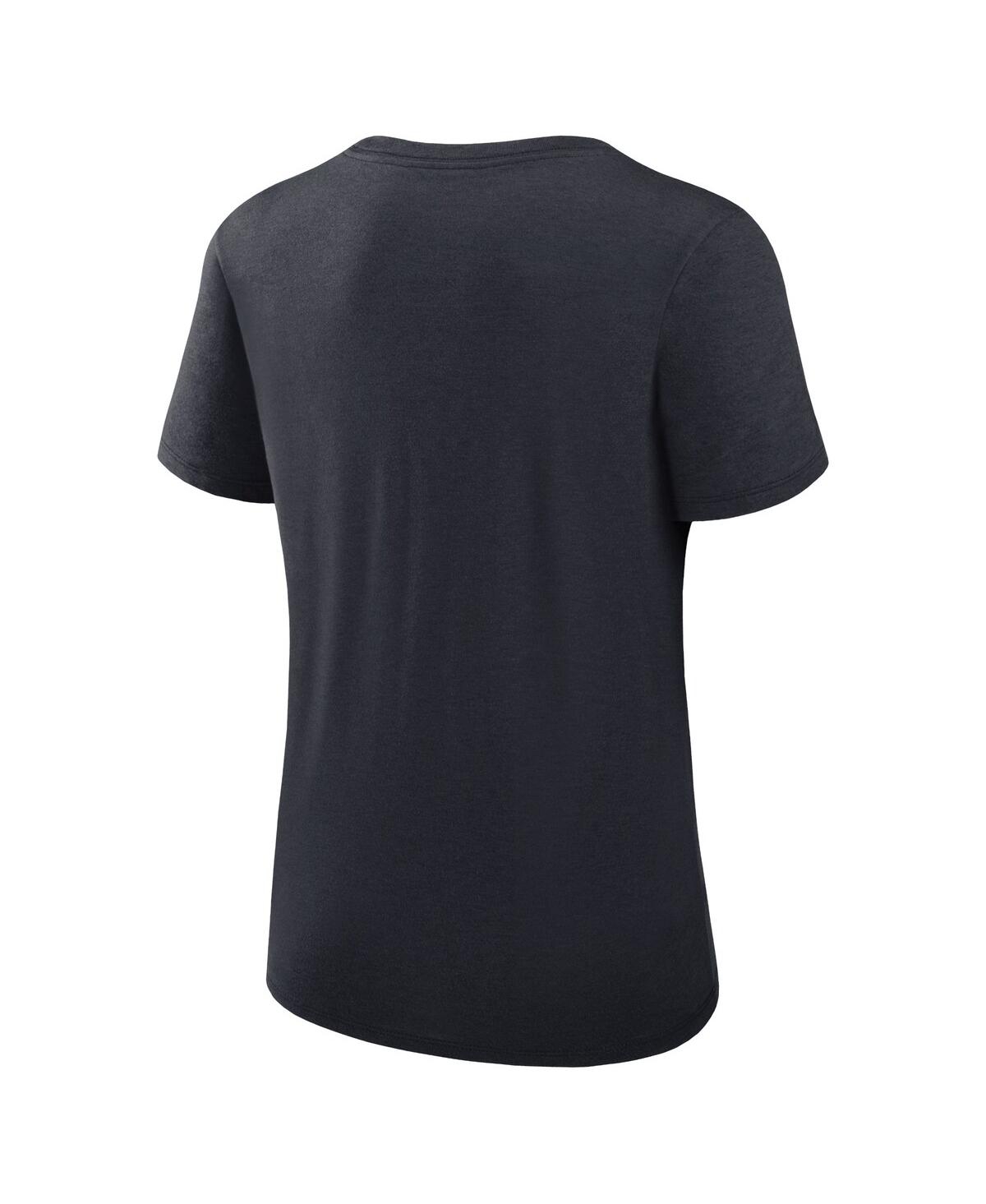 Nike Navy Cleveland Guardians Authentic Collection Performance Scoop Neck T-shirt In Navy