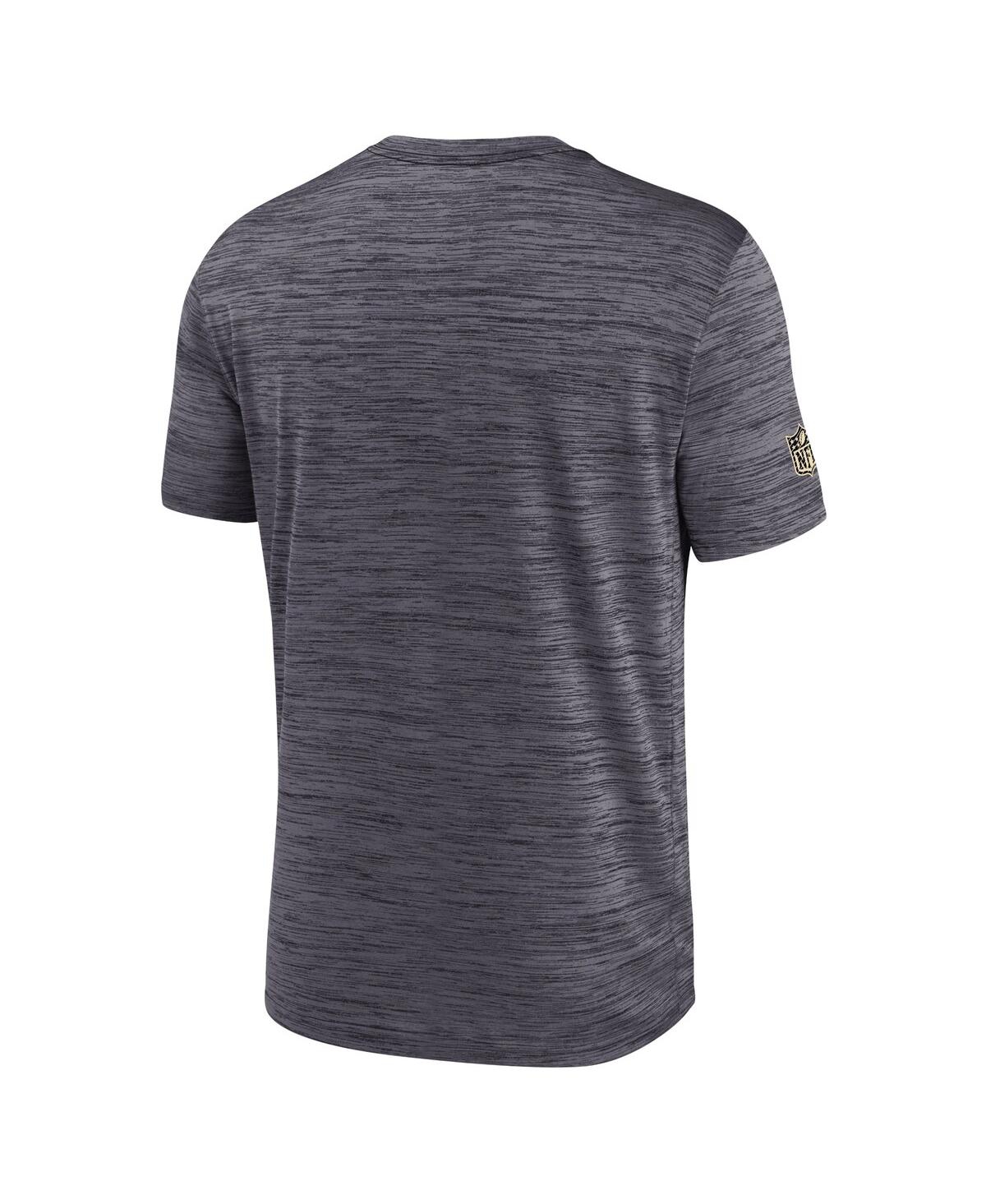Nike Men's Black New Orleans Saints 2024 Sideline Velocity Performance T-shirt In Black