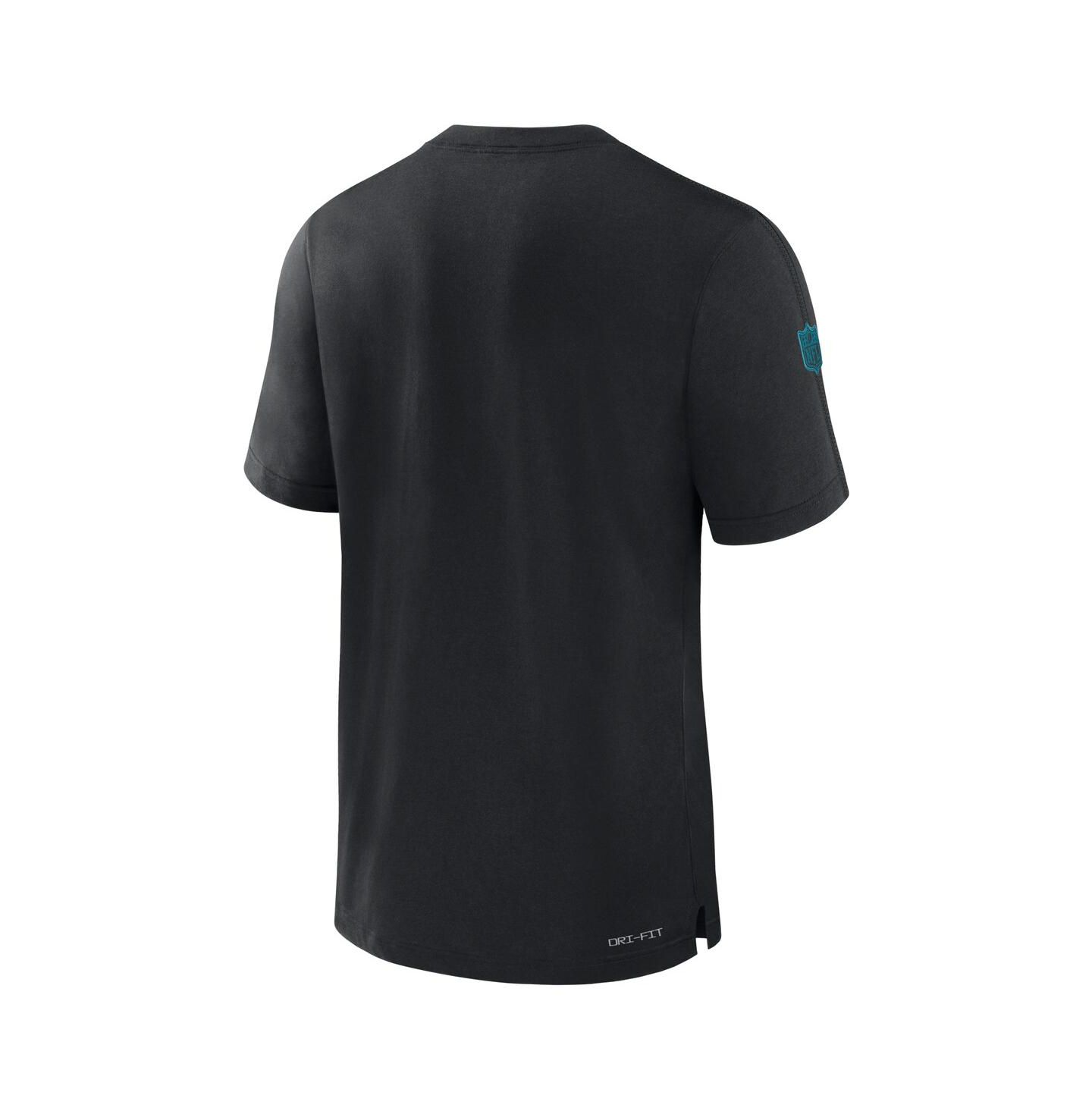 Мужская футболка Nike Black Jacksonville Jaguars Sideline Player Performance — фото 2