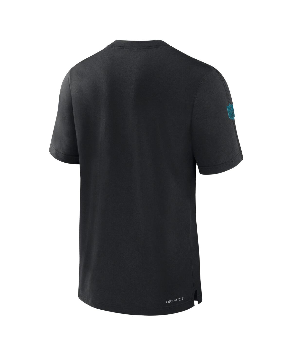 Nike Men's Black Jacksonville Jaguars Sideline Player Performance T-shirt In Black