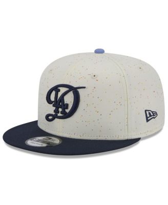 New Era Men's Cream/Navy Los Angeles Dodgers 2024 City