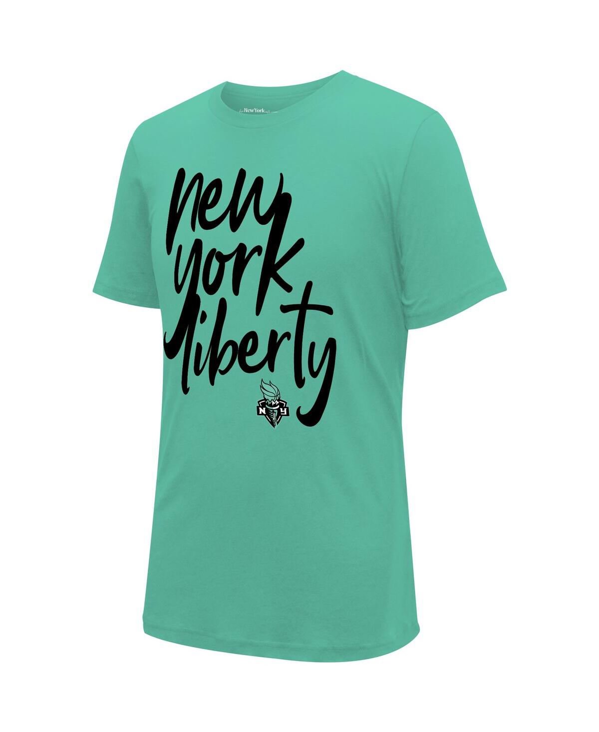 Stadium Essentials Men's and Women'sNew York Liberty Legend T-Shirt - Mint