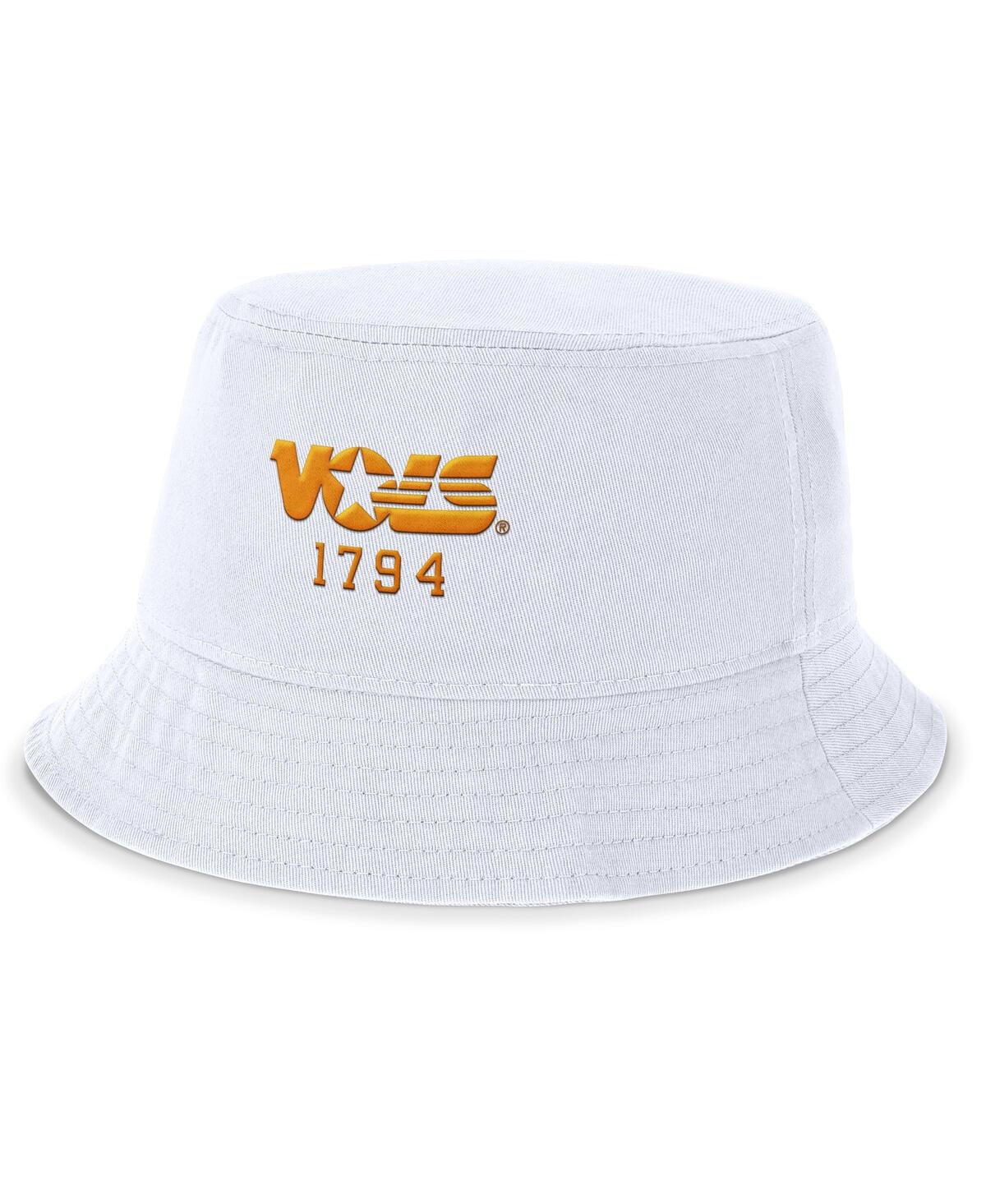 Nike Men's White Tennessee Volunteers Legacy Apex Bucket Hat In White