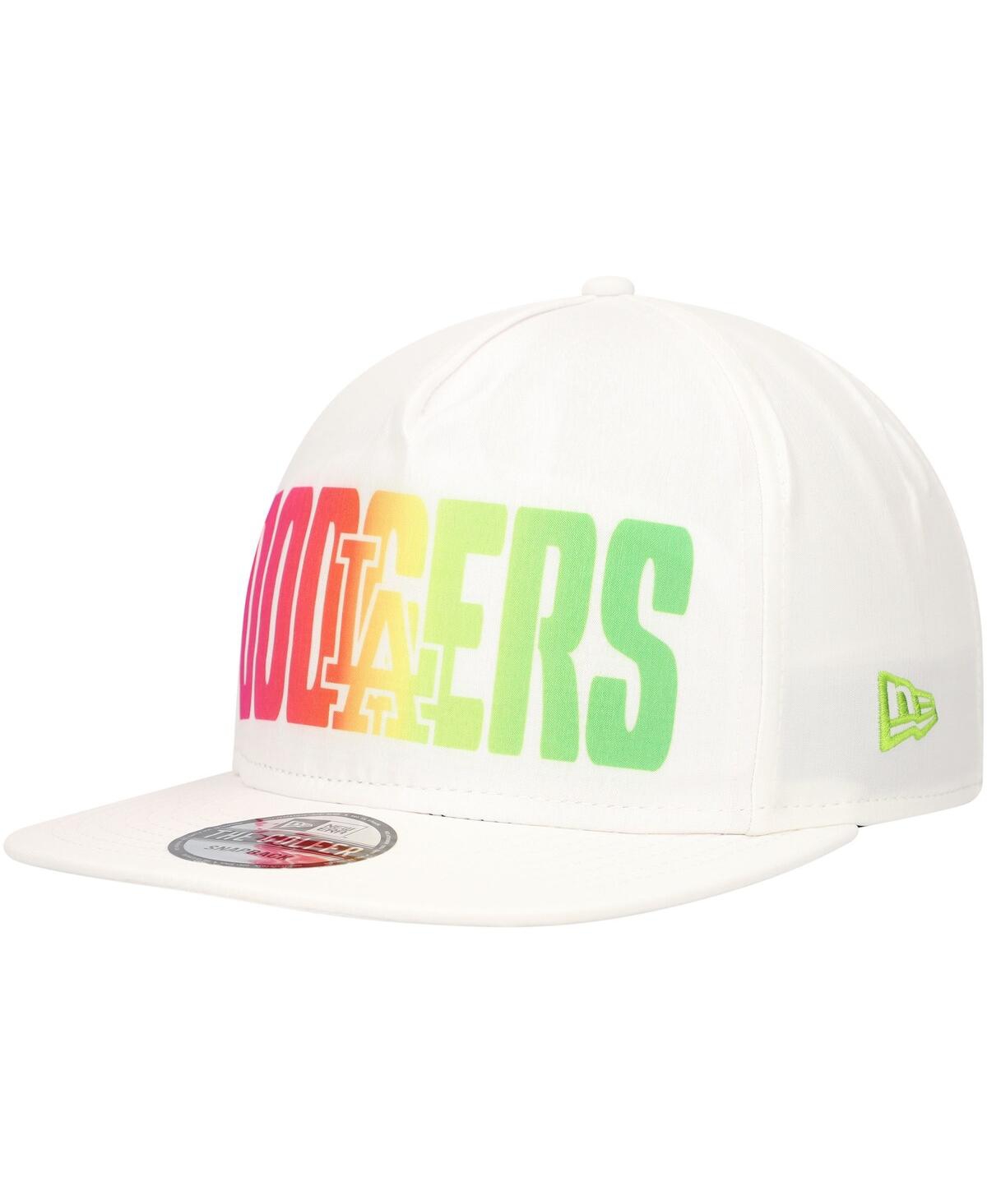 New Era Men's White Philadelphia Phillies Spring Spectrum Golfer Snapback Hat In White