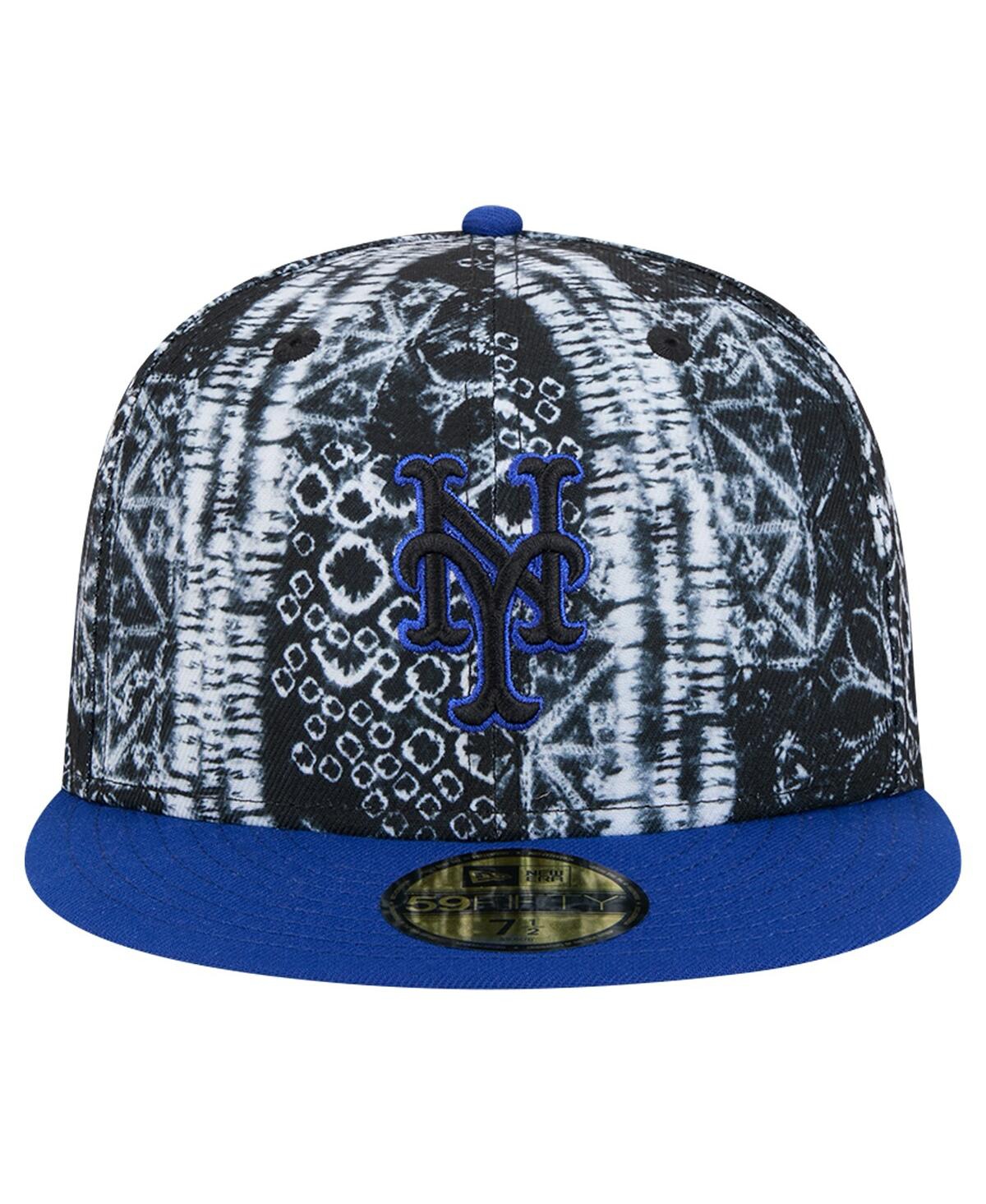 New Era Men's Black New York Mets Sands 59fifty Fitted Hat In Black