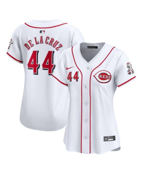 Женский топ Nike Elly De La Cruz White Cincinnati Reds Home Limited Player Jersey