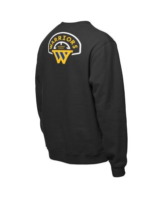 Men's Black Golden State Warriors "W" Statement Pullover Sweatshirt