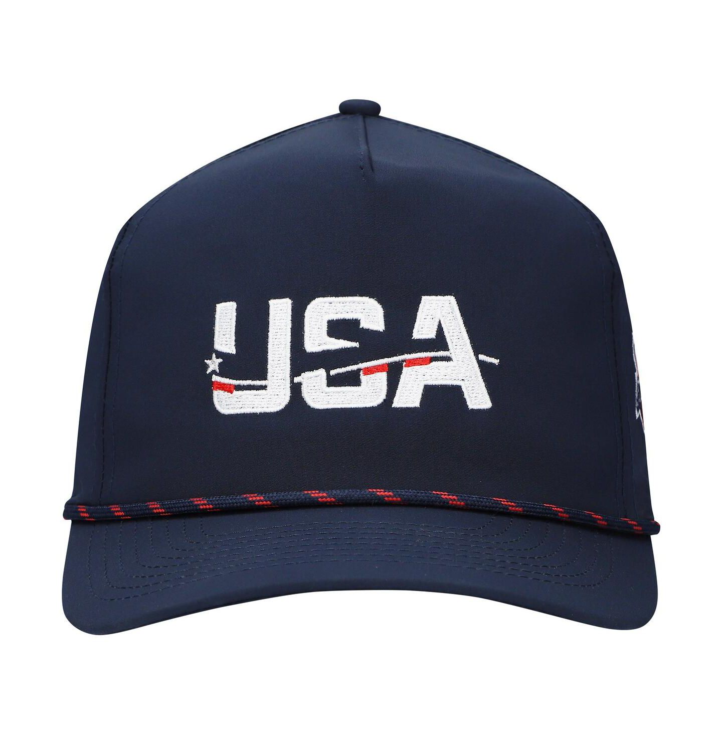 Мужская кепка Imperial Navy USA Swimming the Wrightson Rope Adjustable Hat — фото 2