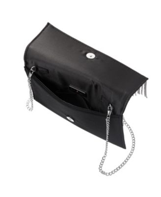 Crystal Chain Slim Envelope Clutch