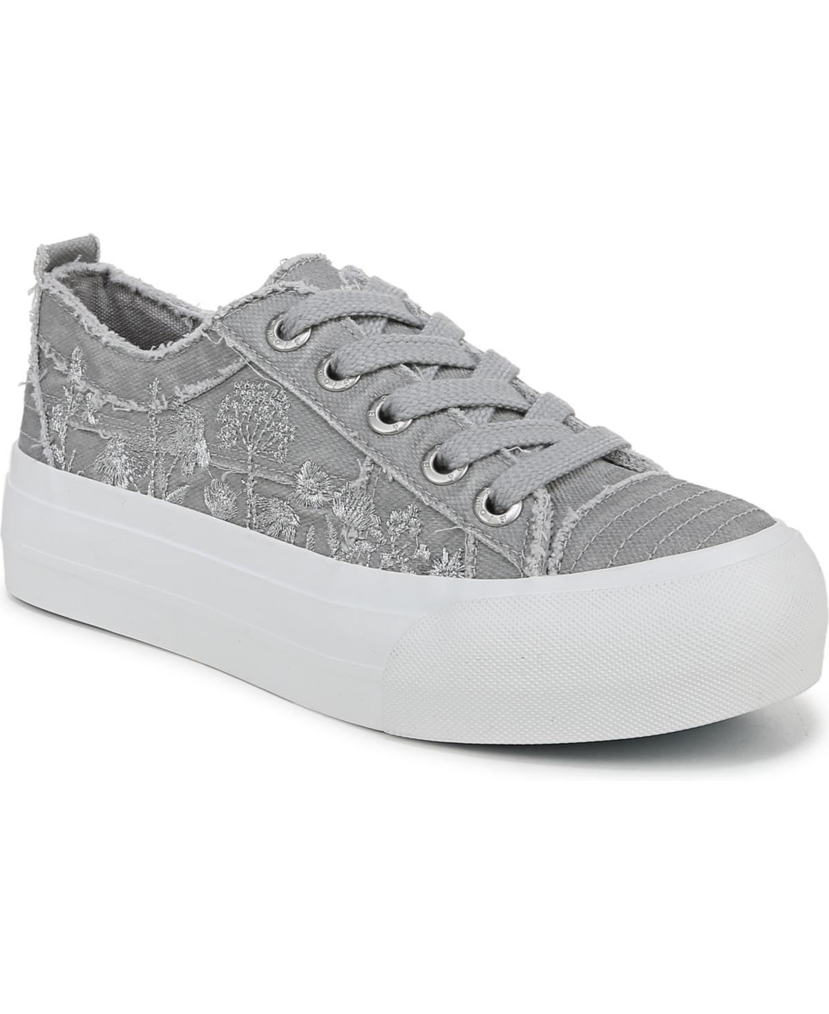 BLOWFISH MALIBU WOMEN'S SADIE-SUN EMBROIDERED LACE UP PLATFORM SNEAKERS 