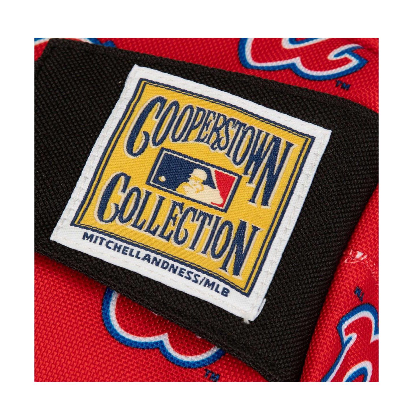 Женская сумка Mitchell & Ness Atlanta Braves Cooperstown Collection Team Logo Fanny Pack — фото 2