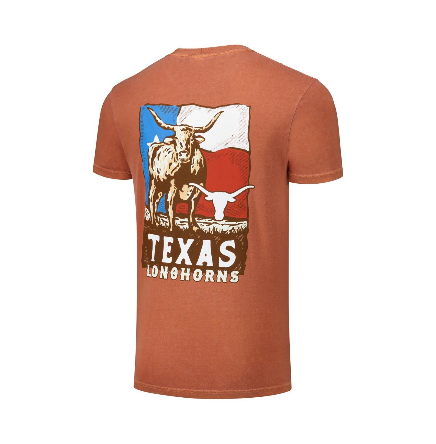 Футболка Image One Texas Orange Texas Longhorns Hyper Local Longhorn Flag — фото 2