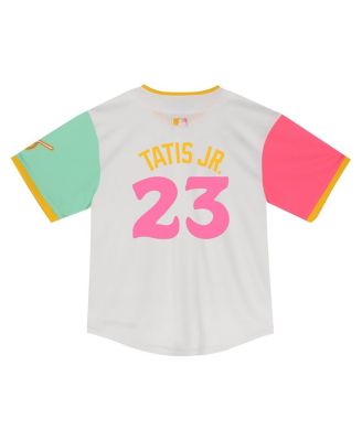 Baby Boys and Girls Fernando Tatis Jr. White San Diego Padres City Connect Limited Player Jersey