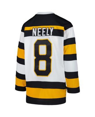 Big Boys and Girls Cam Neely White Boston Bruins 1991 Blue Line Player Jersey