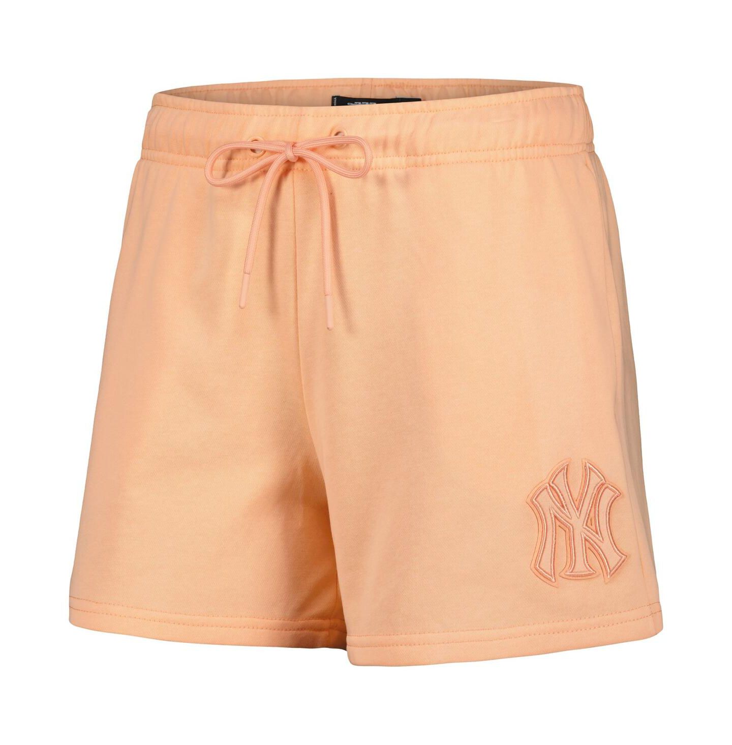 Женские шорты Pro Standard Orange New York Yankees Neutral Fleece — фото 2