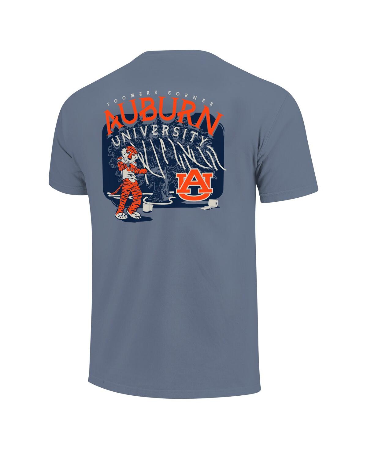 Image One Big Boys and GirlsAuburn Tigers Hyperlocal Comfort Colors T-Shirt - Blue