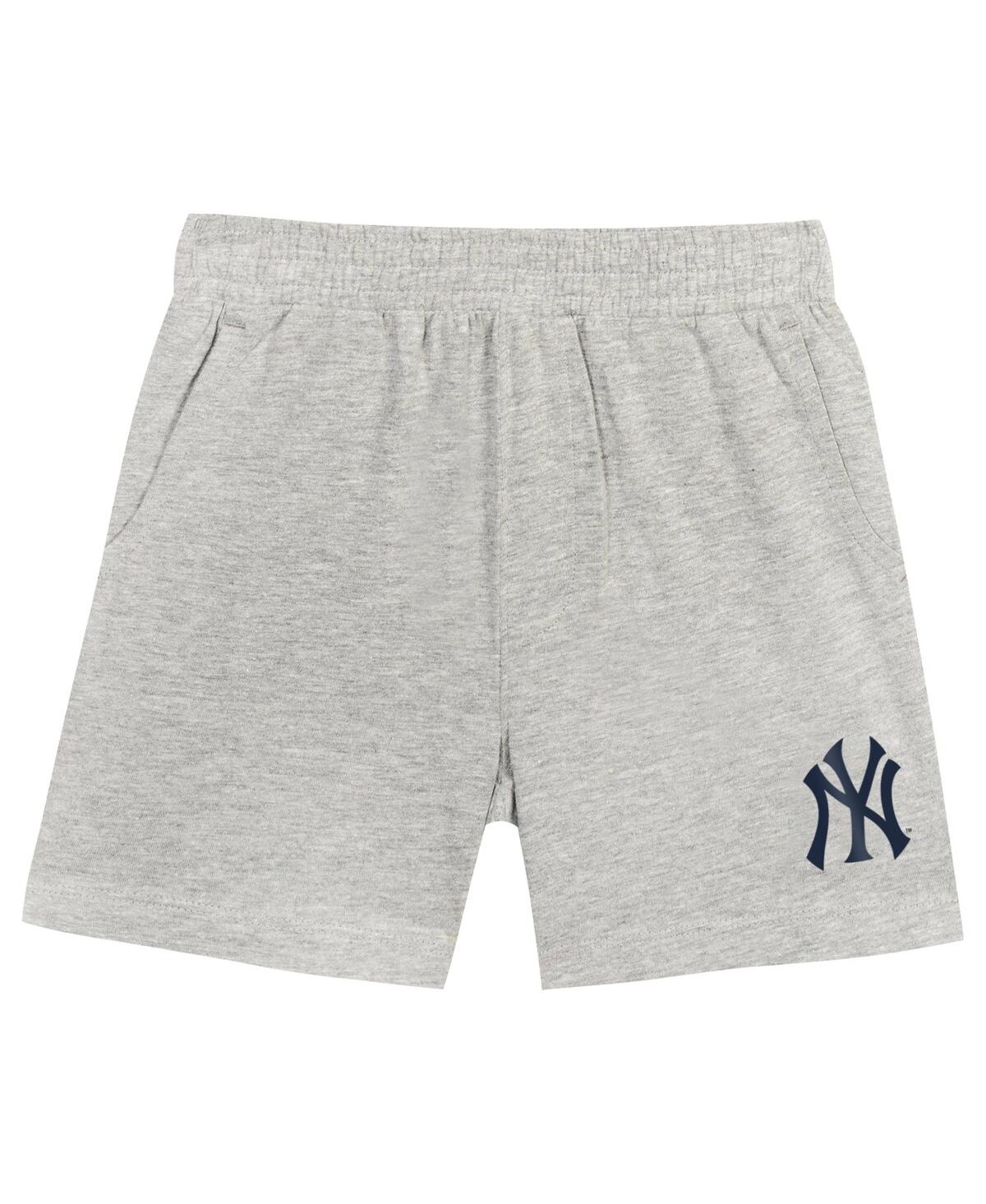 Outerstuff Preschool Fanatics New York Yankees Loaded Base T-Shirt Shorts Set