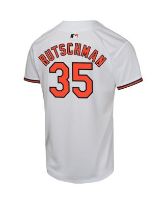 Big Boys and Girls Adley Rutschman White Baltimore Orioles Home Game Player Jersey