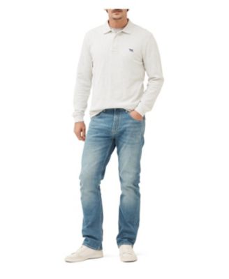 Men's The Gunn Long Sleeve Slim Fit Polo Shirt