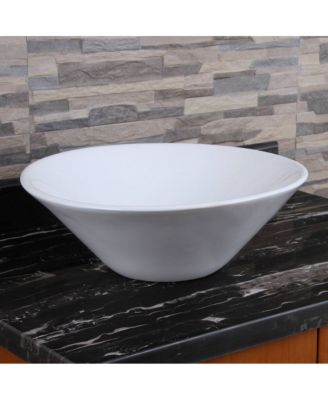 Streamdale Stylish Ceramic Above-Counter Bathroom Sink