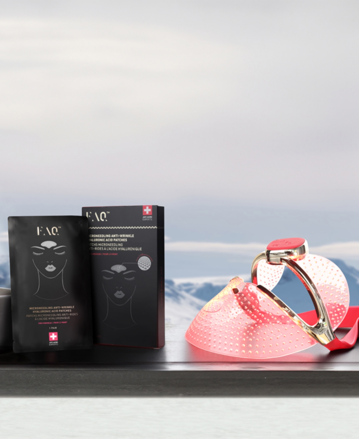 Foreo Faq Microneedling Anti-wrinkle Hyaluronic Acid Patches For Forehead 3 Patches In No Color