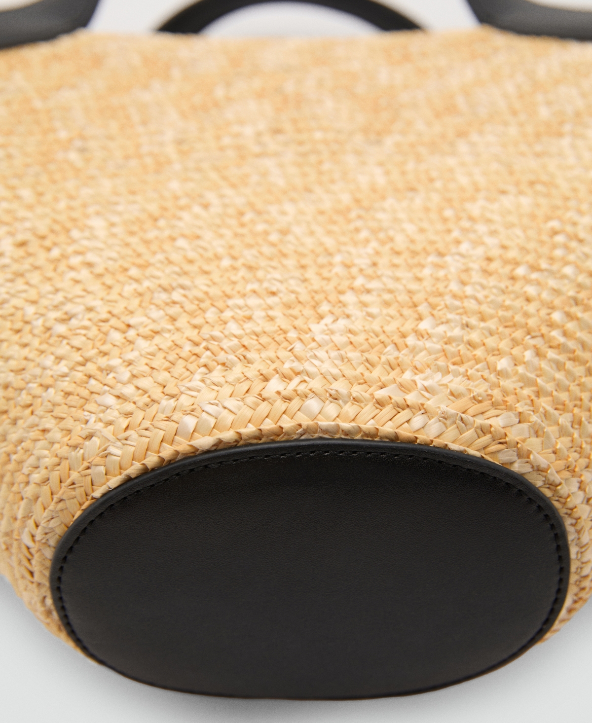 Mango Women's Natural Fiber Carrycot Bag