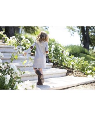 Baby Girls Quilted Ponte Riding Dress