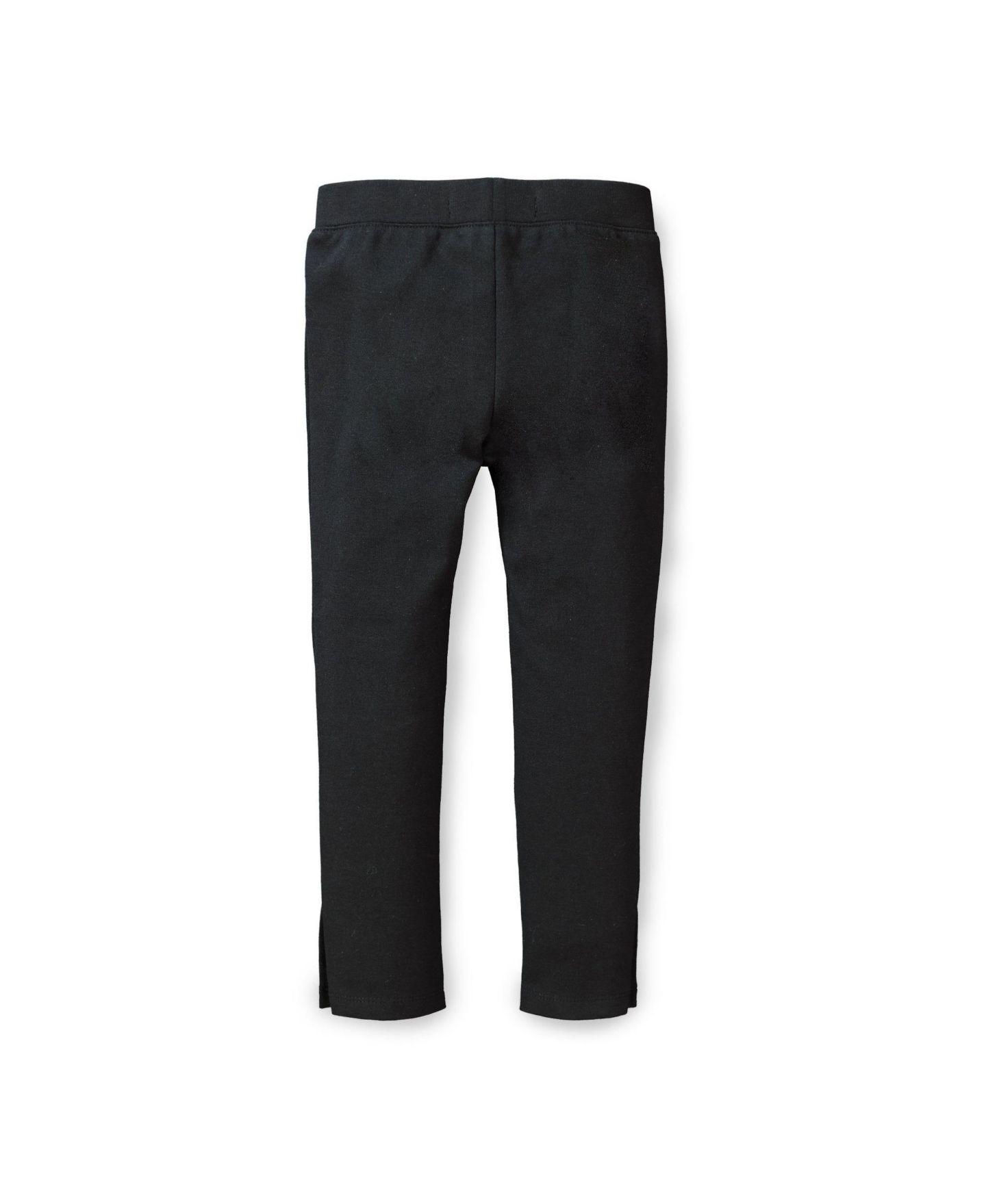 Брюки Hope & Henry Button Cuff Ponte Pant для девочек-малышей, цвет: Чёрный — фото 3