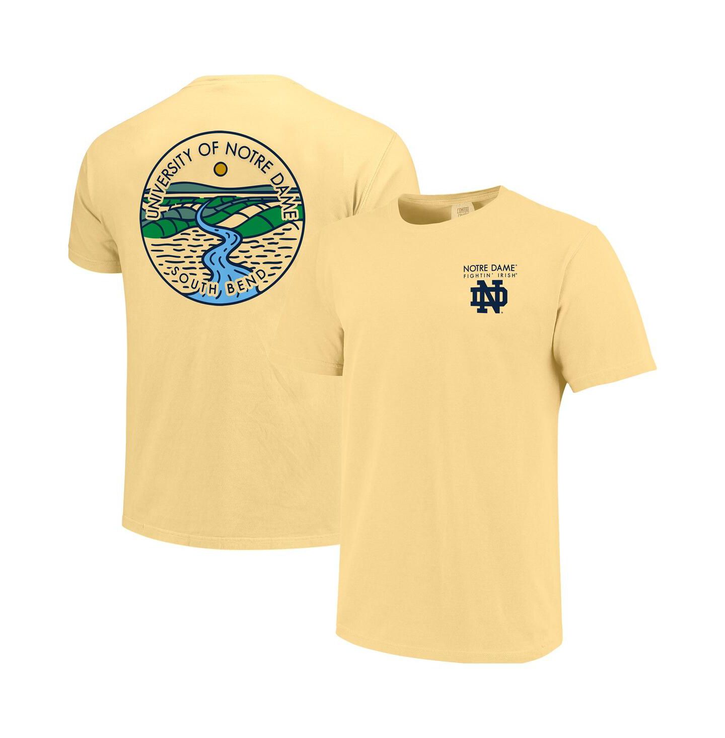 Футболка Image One Gold Notre Dame Fighting Irish Scenic Comfort Colors — фото 1