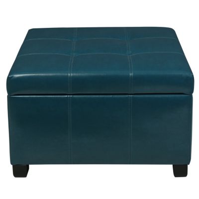 Fabric Storage Ottoman