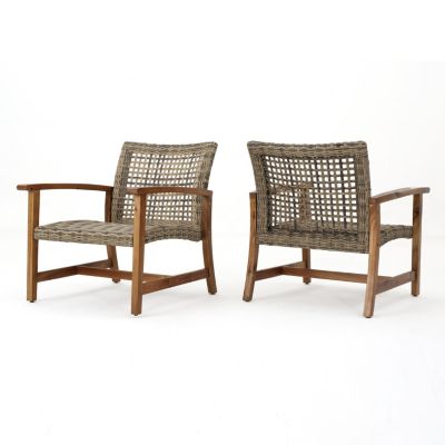 Streamdale Hampton Wicker Club Chair Antique Style, Modern Comfort