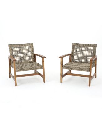Streamdale Hampton Wicker Club Chair Antique Style, Modern Comfort