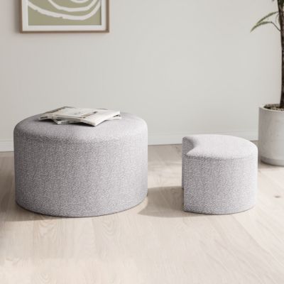 Nesting Ottoman Coffee Tables Cozy & Versatile