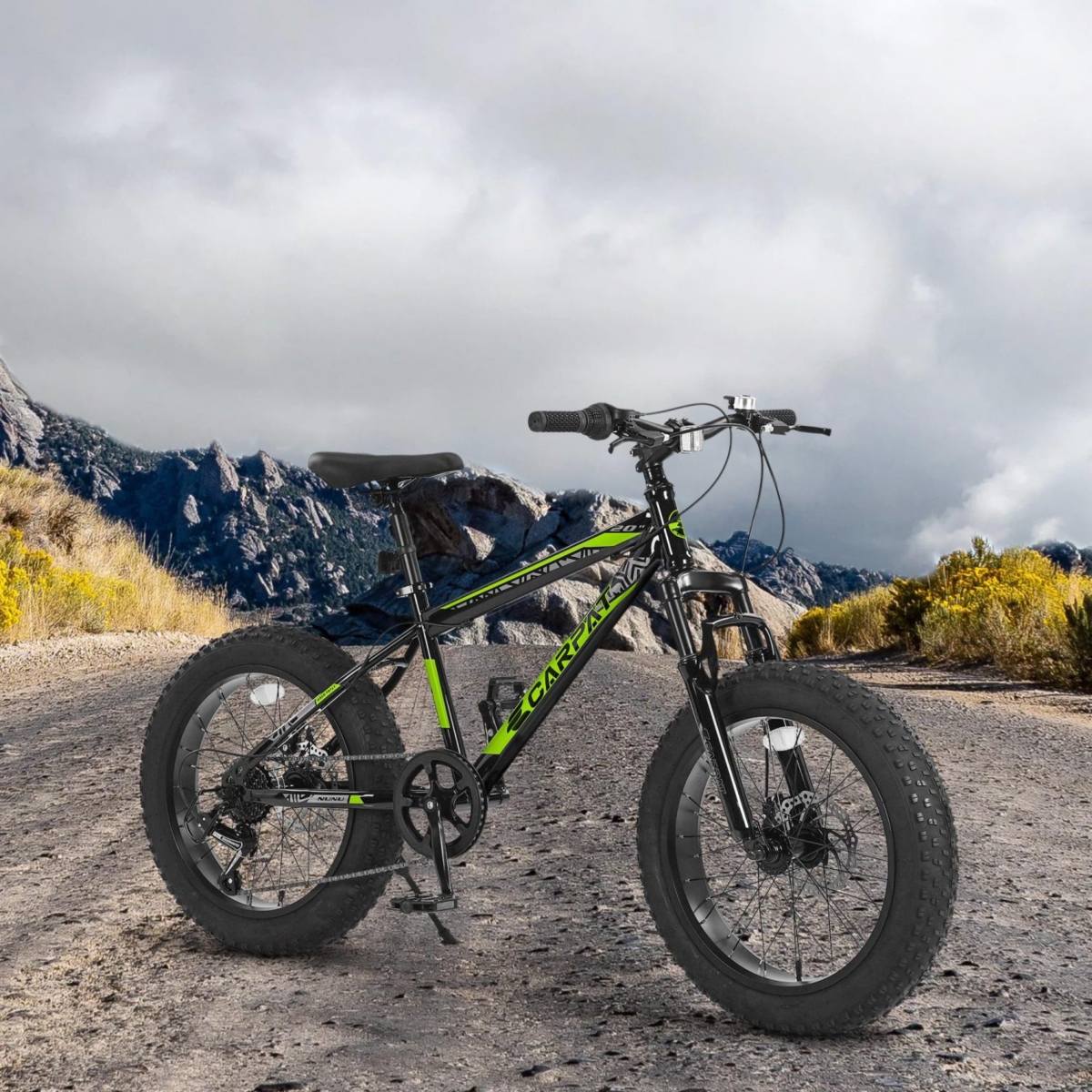 Streamdale Furniture Kids' Mountain Bike: Adventure-Ready for Ages 8-12