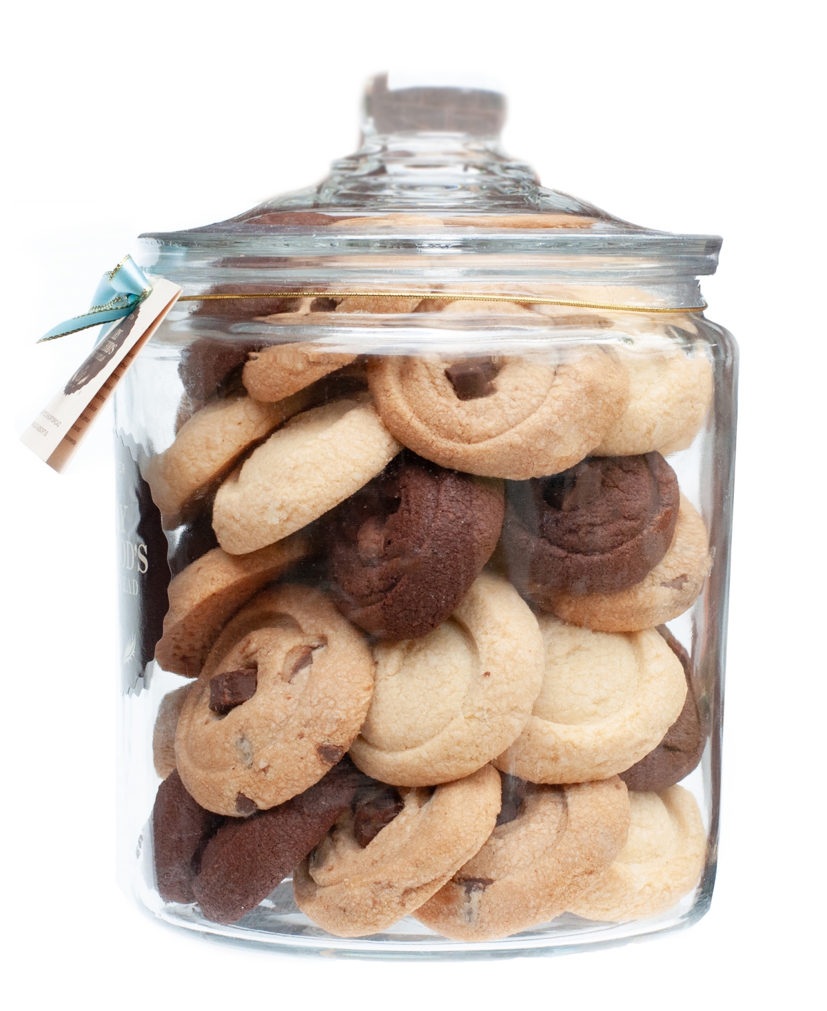 Mary Macleod's Shortbread Cookie Gift Jar of Assorted Shortbread, 43 Count