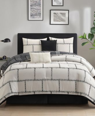 CLOSEOUT! Brickridge Reversible 6-Pc. Comforter Set, King