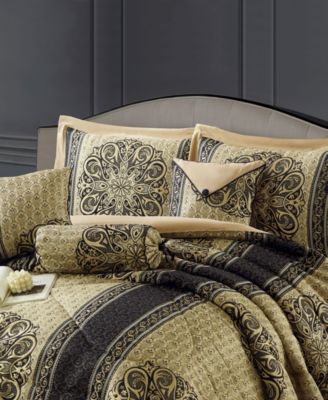 Myhand Medallion 7-Pc. Comforter Set, Queen