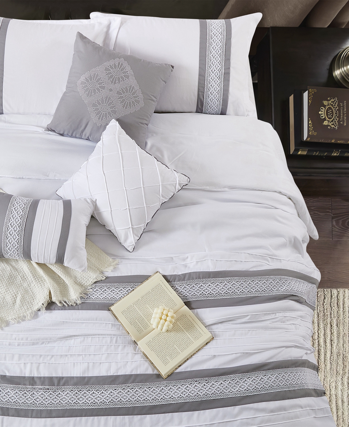 Stratford Park Durango Stripes 7-Pc. Comforter Set,