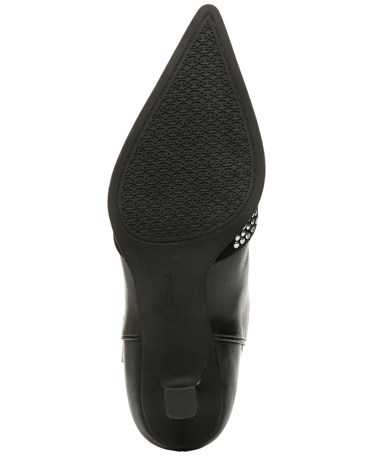 Circus Ny by Sam Edelman Women's Yolanda Metal-Studded Kitten-Heel Western Booties -Stud