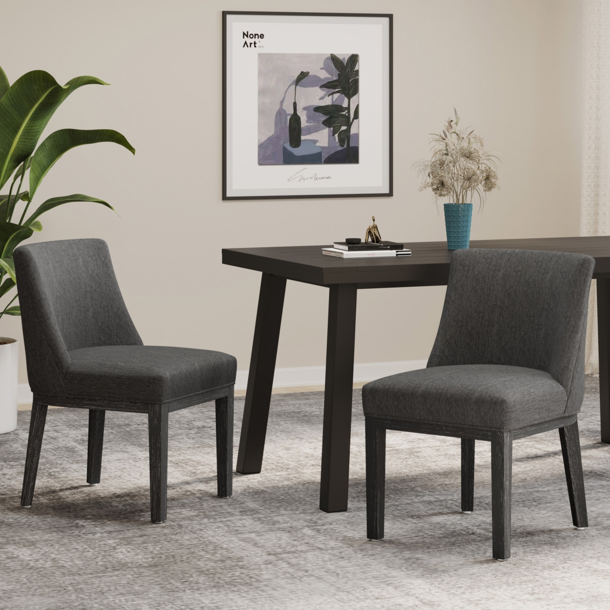 Streamdale Modern Dining Chairs Set Of 2, Stylish And Comfortable