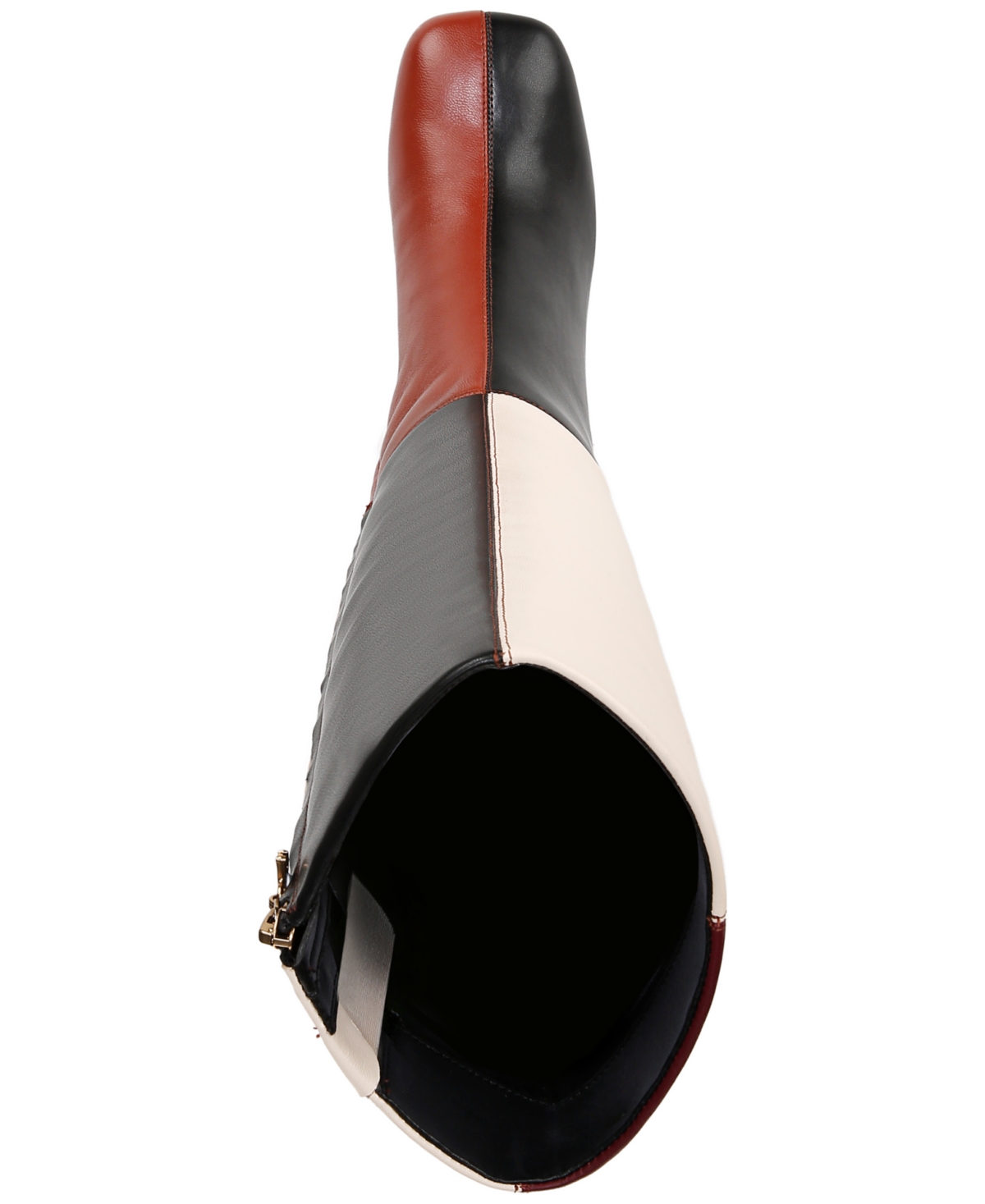 Circus Ny by Sam Edelman Women's Oaklyn Block-Heel Dress Boots -Ginger/Ivory